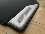 Buy Now CUSTOM FLOOR MATS CARPETS for PORSCHE 911 992 GT3RS LEATHER NYLON VELOUR ALCANTARA and upgrade car parts from SIR Tuning at the Best Price. Headlights, Tail lights, Bodykits, Navigations, body kit and more - Fast & Free Shipping within Europe, US & Worldwide.
