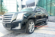 Buy Now SIDE STEP ELECTRIC DEPLOYABLE RUNNING BOARDS for CADILLAC ESCALADE 2015 - 2020 and upgrade car parts from SIR Tuning at the Best Price. Headlights, Tail lights, Bodykits, Navigations, Carbon body kit and more - Fast & Free Shipping within Europe, US & Worldwide.