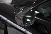 Buy Now Carbon Fiber Side Mirror Covers for Porsche Taycan J1 and upgrade car parts from SIR Tuning at the Best Price. Headlights, Tail lights, Bodykits, Navigations, Carbon body kit and more - Fast & Free Shipping within Europe, US & Worldwide.