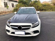 Buy Now CARBON HOOD BONNET for MERCEDES BENZ C CLASS W205 C160 C180 C200 C250 C300 C400 C450 C43 C63 2015 - 2023 and upgrade car parts from SIR Tuning at the Best Price. Headlights, Tail lights, Bodykits, Navigations, body kit and more - Fast & Free Shipping within Europe, US & Worldwide.