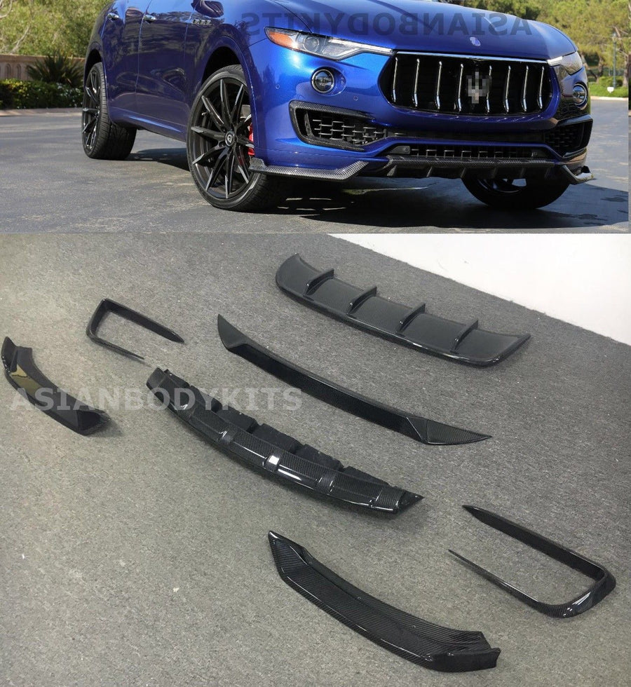 Buy Now Carbon fiber BODY KIT for Maserati Levante 2016-2018 front lip, diffuser, spoiler and upgrade car parts from SIR Tuning at the Best Price. Headlights, Tail lights, Bodykits, Navigations, body kit and more - Fast & Free Shipping within Europe, US & Worldwide.