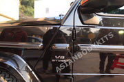 Buy Now CARBON SIDE MOLDING for MERCEDES BENZ G CLASS W463A W464 G500 G550 G63 2018 - 2024 and upgrade car parts from SIR Tuning at the Best Price. Headlights, Tail lights, Bodykits, Navigations, body kit and more - Fast & Free Shipping within Europe, US & Worldwide.