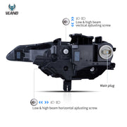 Buy Now Chevrolet Camaro RS|1SS|2SS 2019-2024 Vland Full LED Projector Headlights and upgrade car parts from SIR Tuning at the Best Price. Headlights, Tail lights, Bodykits, Navigations, Headlights and more - Fast & Free Shipping within Europe, US & Worldwide.