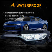 Buy Now Chevrolet Camaro RS|1SS|2SS 2019-2024 Vland Full LED Projector Headlights and upgrade car parts from SIR Tuning at the Best Price. Headlights, Tail lights, Bodykits, Navigations, Headlights and more - Fast & Free Shipping within Europe, US & Worldwide.