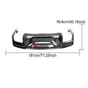 Buy Now CARBON REAR DIFFUSER for FORD MUSTANG 2024 | DARK HORSE STYLE and upgrade car parts from SIR Tuning at the Best Price. Headlights, Tail lights, Bodykits, Navigations, body kit and more - Fast & Free Shipping within Europe, US & Worldwide.