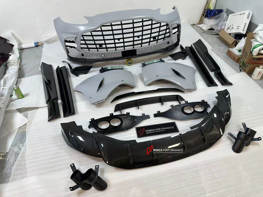 Buy Now CONVERSION DRY CARBON BODY KIT for ASTON MARTIN DBX 2020 - 2024 upgrade to DBX707 and upgrade car parts from SIR Tuning at the Best Price. Headlights, Tail lights, Bodykits, Navigations, Carbon body kit and more - Fast & Free Shipping within Europe, US & Worldwide.