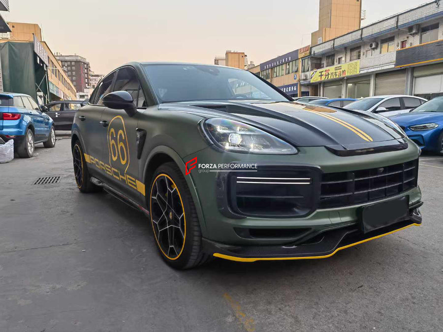 Buy Now DRY CARBON BODY KIT for PORSCHE CAYENNE 9YA 2018+ and upgrade car parts from SIR Tuning at the Best Price. Headlights, Tail lights, Bodykits, Navigations, body kit and more - Fast & Free Shipping within Europe, US & Worldwide.