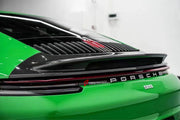Buy Now UPGRADE DRY CARBON REAR SPOILER DUCK TAIL for PORSCHE 911 992.1 CARRERA S 2019 - 2025 upgrade to GT3 and upgrade car parts from SIR Tuning at the Best Price. Headlights, Tail lights, Bodykits, Navigations, Carbon body kit and more - Fast & Free Shipping within Europe, US & Worldwide.
