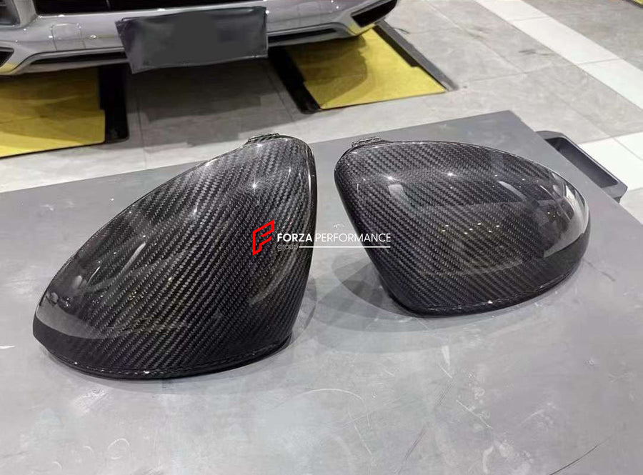 Buy Now DRY CARBON SIDE MIRROR COVERS for PORSCHE CAYENNE 9Y0.1 9Y0.2 2019 - 2023 and upgrade car parts from SIR Tuning at the Best Price. Headlights, Tail lights, Bodykits, Navigations, Carbon body kit and more - Fast & Free Shipping within Europe, US & Worldwide.