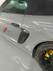 Buy Now DRY CARBON DOOR HANDLES for PORSCHE 718 982 2016+ and upgrade car parts from SIR Tuning at the Best Price. Headlights, Tail lights, Bodykits, Navigations, Dry Carbon body kit and more - Fast & Free Shipping within Europe, US & Worldwide.