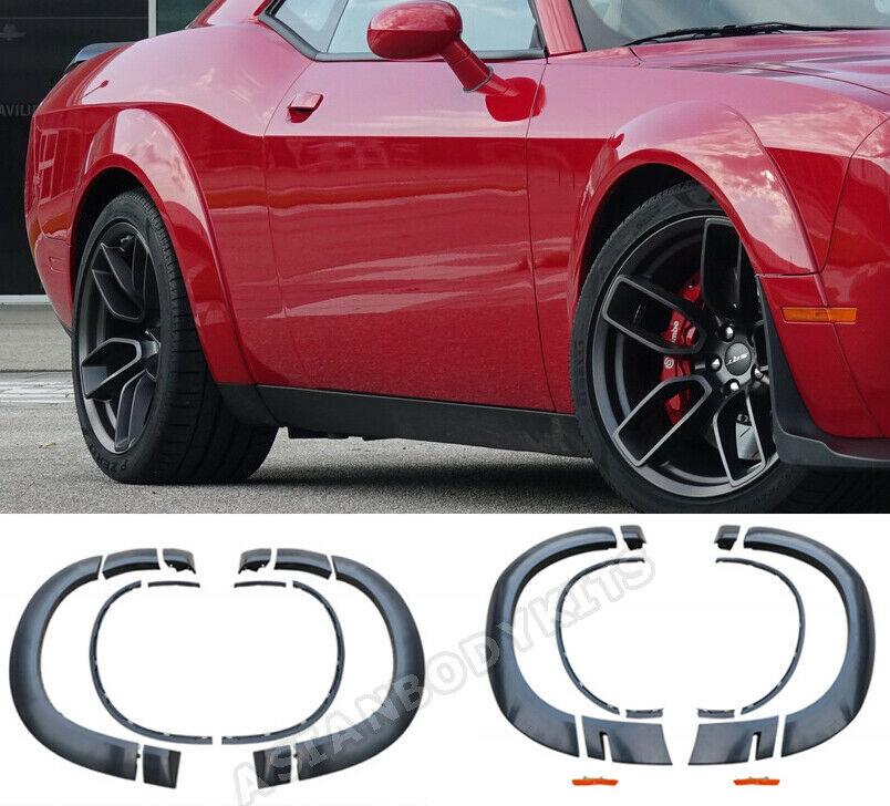 Buy Now FENDER FLARES for DODGE CHALLENGER 2015 - 2024 and upgrade car parts from SIR Tuning at the Best Price. Headlights, Tail lights, Bodykits, Navigations, body kit and more - Fast & Free Shipping within Europe, US & Worldwide.