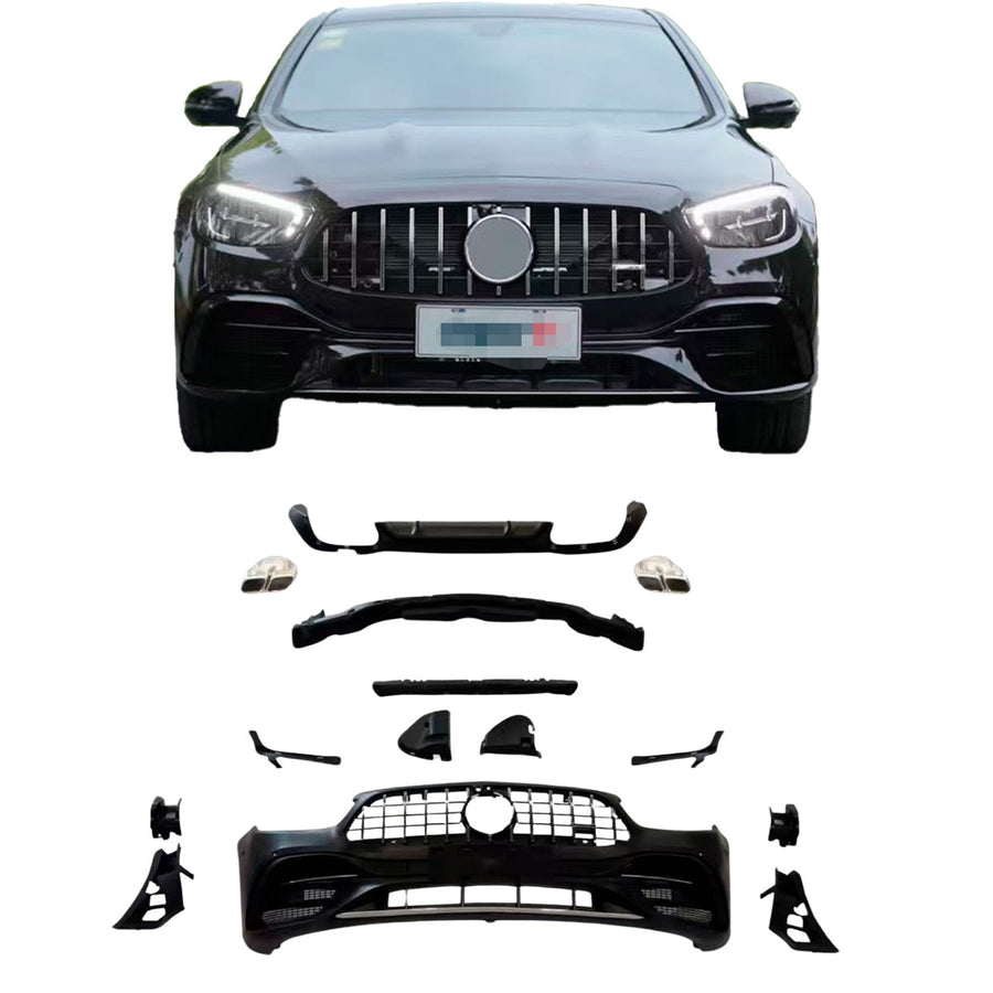 Buy Now BODY KIT for MERCEDES BENZ W213 2020+ E63 AMG STYLE and upgrade car parts from SIR Tuning at the Best Price. Headlights, Tail lights, Bodykits, Navigations, body kit and more - Fast & Free Shipping within Europe, US & Worldwide.