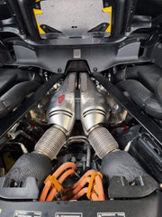Buy Now EXHAUST BYPASS SYSTEM for FERRARI 296 GTB GTS 3.0T and upgrade car parts from SIR Tuning at the Best Price. Headlights, Tail lights, Bodykits, Navigations, Exhaust system and more - Fast & Free Shipping within Europe, US & Worldwide.