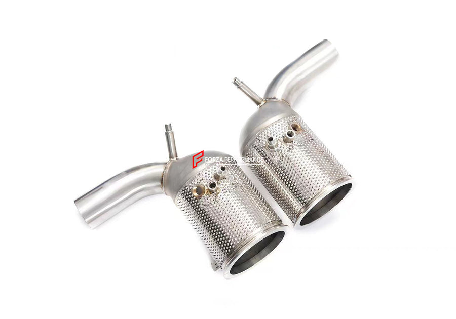 Buy Now EXHAUST CATLESS DOWNPIPE for PORSCHE 991 992 TURBO S 3.7T and upgrade car parts from SIR Tuning at the Best Price. Headlights, Tail lights, Bodykits, Navigations, Exhaust system and more - Fast & Free Shipping within Europe, US & Worldwide.