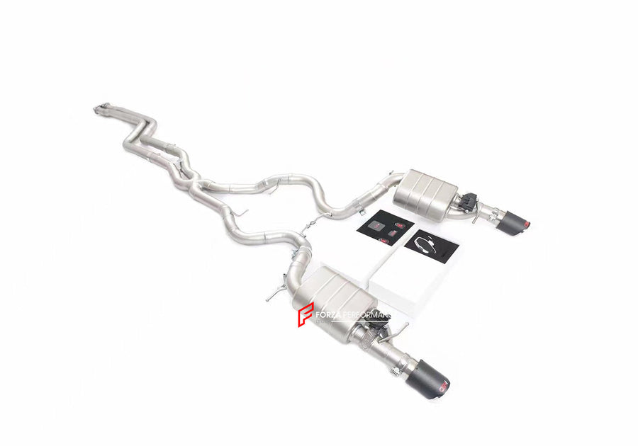 Buy Now EXHAUST SYSTEM for BMW 3 SERIES E90 335i LCI 3.0T 2008 - 2013 and upgrade car parts from SIR Tuning at the Best Price. Headlights, Tail lights, Bodykits, Navigations, Exhaust system and more - Fast & Free Shipping within Europe, US & Worldwide.