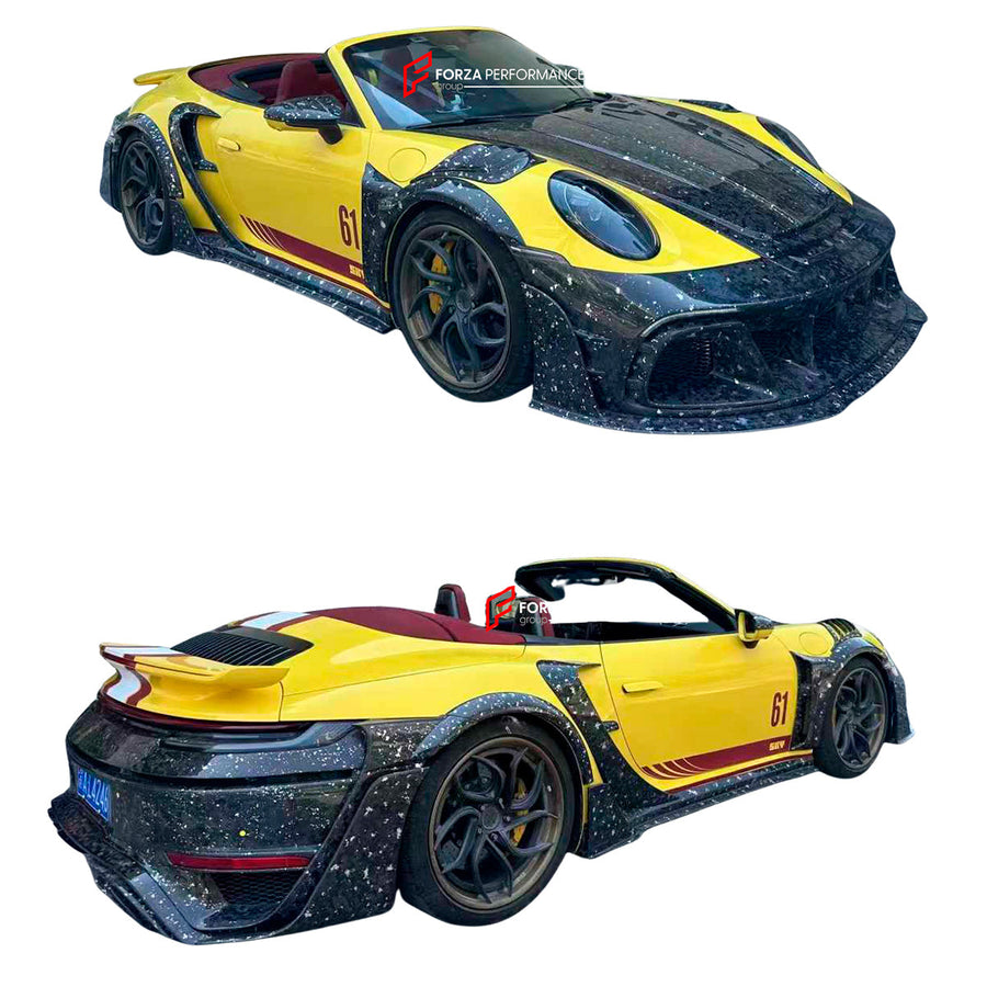 Buy Now FORGED CARBON BODY KIT for PORSCHE 911 992 CARRERA TURBO S 4S and upgrade car parts from SIR Tuning at the Best Price. Headlights, Tail lights, Bodykits, Navigations, body kit and more - Fast & Free Shipping within Europe, US & Worldwide.
