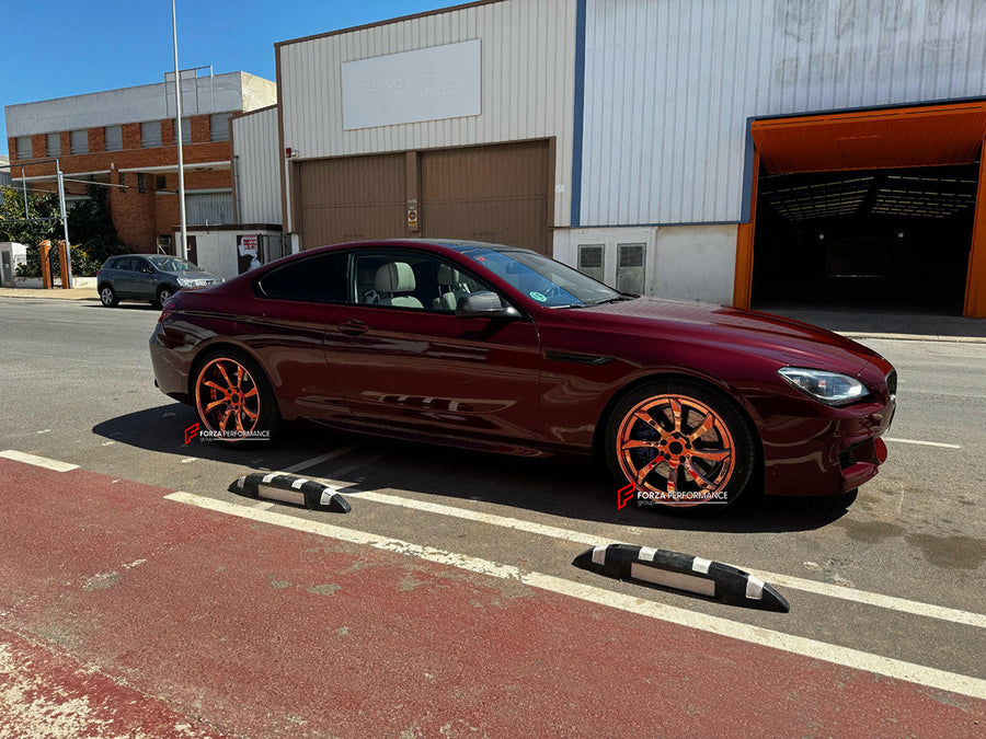 Buy Now 20 INCH FORGED WHEELS RIMS for BMW 6 SERIES F13 2017 and upgrade car parts from SIR Tuning at the Best Price. Headlights, Tail lights, Bodykits, Navigations, Gallery and more - Fast & Free Shipping within Europe, US & Worldwide.