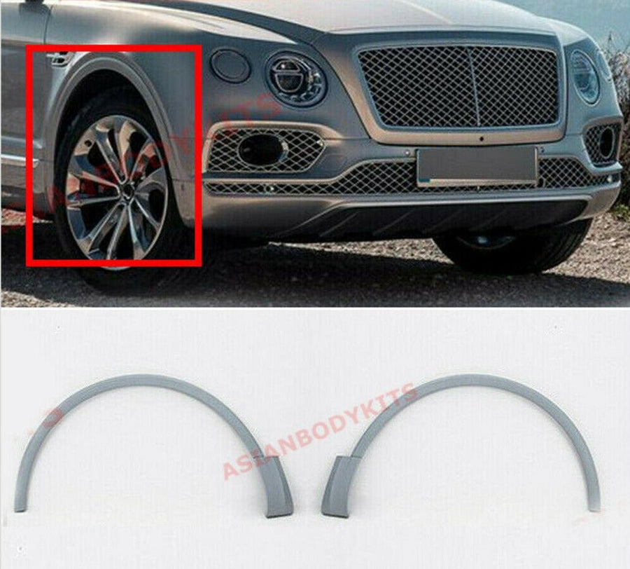 Buy Now FRONT FENDER FLARES for BENTLEY BENTAYGA SUV 2015 - 2020 and upgrade car parts from SIR Tuning at the Best Price. Headlights, Tail lights, Bodykits, Navigations, body kit and more - Fast & Free Shipping within Europe, US & Worldwide.