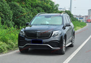 Buy Now MAYBACH STYLE BLACK FRONT GRILLE for MERCEDES BENZ GLS X166 2015 - 2019 and upgrade car parts from SIR Tuning at the Best Price. Headlights, Tail lights, Bodykits, Navigations, body kit and more - Fast & Free Shipping within Europe, US & Worldwide.