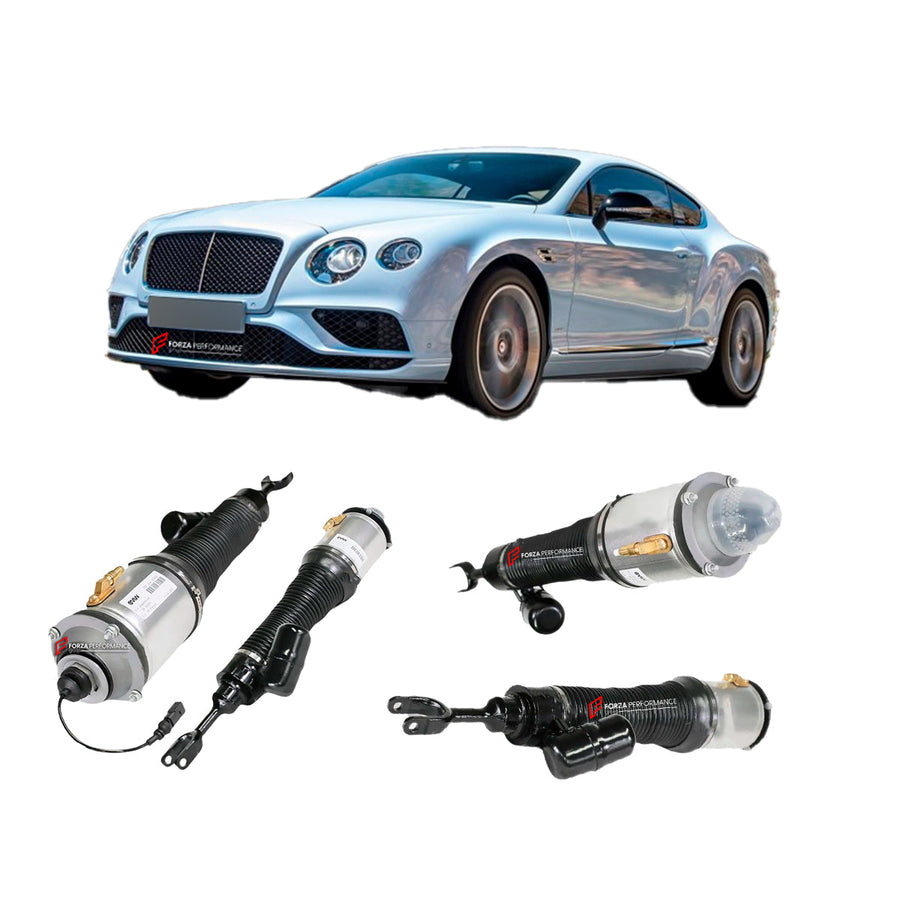 Buy Now FRONT LEFT AIR SUSPENSION SHOCK ABSORBER STRUT SPRING SHOCK ABSORBER for BENTLEY CONTINENTAL 2003 - 2011 CONTINENTAL FLYING SPUR 2005 - 2019 and upgrade car parts from SIR Tuning at the Best Price. Headlights, Tail lights, Bodykits, Navigations, body kit and more - Fast & Free Shipping within Europe, US & Worldwide.