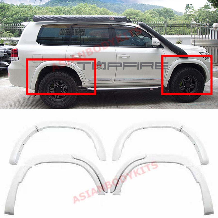 Buy Now FRONT REAR FENDER FLARES for TOYOTA LAND CRUISER LC200 2015 - 2020 and upgrade car parts from SIR Tuning at the Best Price. Headlights, Tail lights, Bodykits, Navigations, body kit and more - Fast & Free Shipping within Europe, US & Worldwide.