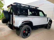 Buy Now FRONT REAR WIDE FENDER FLARES for LAND ROVER DEFENDER 110 L663 2020+ (GLOSS BLACK) and upgrade car parts from SIR Tuning at the Best Price. Headlights, Tail lights, Bodykits, Navigations, body kit and more - Fast & Free Shipping within Europe, US & Worldwide.