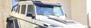 Buy Now for Benz W463 G class FRONT ROOF SPOILER with SEQUENTIAL led drl LIGHT BAR and upgrade car parts from SIR Tuning at the Best Price. Headlights, Tail lights, Bodykits, Navigations, body kit and more - Fast & Free Shipping within Europe, US & Worldwide.