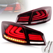 Buy Now VLAND Full LED Sequential Tail Lights For Honda Accord 2013-2015 ABS PMMA GLASS Material and upgrade car parts from SIR Tuning at the Best Price. Headlights, Tail lights, Bodykits, Navigations, Automotive Taillight Assemblies and more - Fast & Free Shipping within Europe, US & Worldwide.