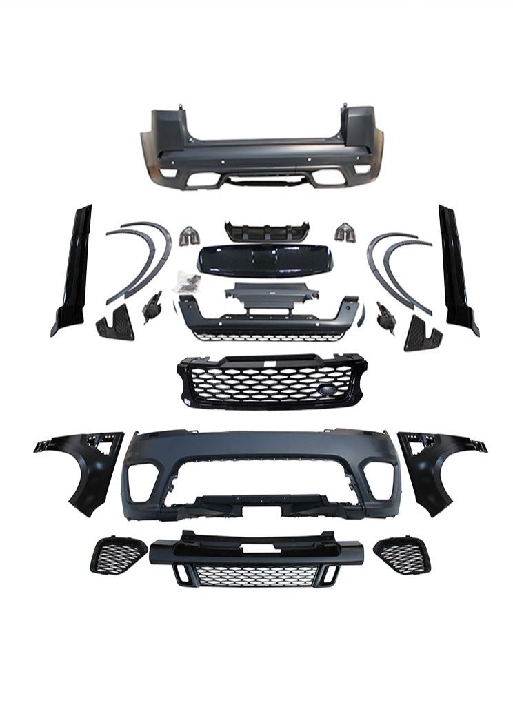 Buy Now BODY KIT FOR LAND ROVER RANGE ROVER SPORT SVR MODEL 2013 - 2017 L494 and upgrade car parts from SIR Tuning at the Best Price. Headlights, Tail lights, Bodykits, Navigations, body kit and more - Fast & Free Shipping within Europe, US & Worldwide.