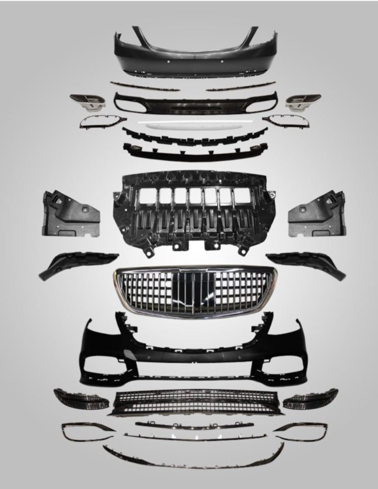 Buy Now BODY KIT FOR MERCEDES-BENZ S-CLASS M MODEL 2018+ and upgrade car parts from SIR Tuning at the Best Price. Headlights, Tail lights, Bodykits, Navigations, body kit and more - Fast & Free Shipping within Europe, US & Worldwide.