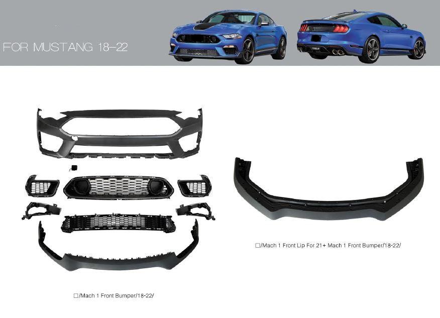Buy Now BODY KIT for FORD MUSTANG 2018 - 2022 and upgrade car parts from SIR Tuning at the Best Price. Headlights, Tail lights, Bodykits, Navigations, body kit and more - Fast & Free Shipping within Europe, US & Worldwide.