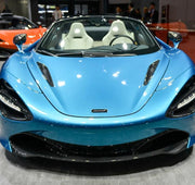 Buy Now DRY CARBON REPLACEMENT HOOD BONNET AIR VENTS SCOOP for MCLAREN 720S 2017 - 2023 and upgrade car parts from SIR Tuning at the Best Price. Headlights, Tail lights, Bodykits, Navigations, Carbon body kit and more - Fast & Free Shipping within Europe, US & Worldwide.