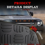 Buy Now HOOD DEFLECTOR GUARD SHIELD with LED for LAND ROVER DEFENDER 90 110 L663 2020+ and upgrade car parts from SIR Tuning at the Best Price. Headlights, Tail lights, Bodykits, Navigations, body kit and more - Fast & Free Shipping within Europe, US & Worldwide.