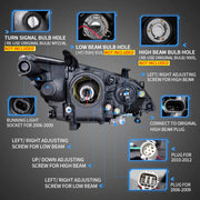 Buy Now VLAND Carlamp Projector Headlights for Lexus ES350 2010-2012 (Low Beam Projector. Hight Beam Reflector. Chrome and Black Housing Edition) and upgrade car parts from SIR Tuning at the Best Price. Headlights, Tail lights, Bodykits, Navigations, Headlights and more - Fast & Free Shipping within Europe, US & Worldwide.