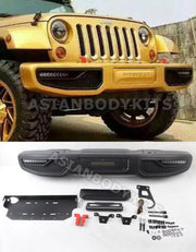 Buy Now FRONT & REAR BUMPERS with LED for Jeep Wrangler (JK) 2007-17 | 10th Anniversary style and upgrade car parts from SIR Tuning at the Best Price. Headlights, Tail lights, Bodykits, Navigations, body kit and more - Fast & Free Shipping within Europe, US & Worldwide.