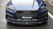 Buy Now KARBEL CARBON DRY CARBON FRONT LIP for AUDI S5 A5 S LINE 2017 - 2019 F5 B9 and upgrade car parts from SIR Tuning at the Best Price. Headlights, Tail lights, Bodykits, Navigations, Front Lip and more - Fast & Free Shipping within Europe, US & Worldwide.