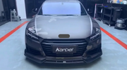 Buy Now KARBEL CARBON DRY CARBON FIBER FRONT BUMPER UPPER VALENCES FOR AUDI TTS & TT S-LINE 2015-2019 and upgrade car parts from SIR Tuning at the Best Price. Headlights, Tail lights, Bodykits, Navigations, Front Bumper and more - Fast & Free Shipping within Europe, US & Worldwide.