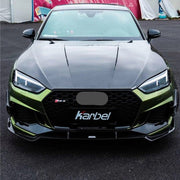 Buy Now KARBEL CARBON DRY CARBON FIBER DOUBLE-SIDED HOOD BONNET FOR AUDI RS5 & S5 & A5 S-LINE & A5 B9 B9.5 2017-ON and upgrade car parts from SIR Tuning at the Best Price. Headlights, Tail lights, Bodykits, Navigations, car parts and more - Fast & Free Shipping within Europe, US & Worldwide.