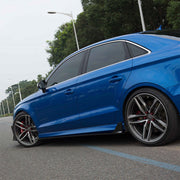 Buy Now KARBEL CARBON DRY CARBON FIBER SIDE SKIRTS FOR AUDI A3 & A3 SLINE & S3 2014-2020 and upgrade car parts from SIR Tuning at the Best Price. Headlights, Tail lights, Bodykits, Navigations, Side Skirts and more - Fast & Free Shipping within Europe, US & Worldwide.