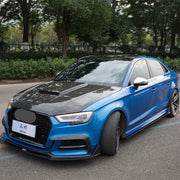 Buy Now KARBEL CARBON DRY CARBON FIBER SIDE SKIRTS FOR AUDI A3 & A3 SLINE & S3 2014-2020 and upgrade car parts from SIR Tuning at the Best Price. Headlights, Tail lights, Bodykits, Navigations, Side Skirts and more - Fast & Free Shipping within Europe, US & Worldwide.