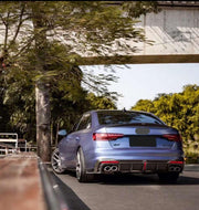 Buy Now KARBEL CARBON DRY CARBON REAR DIFFUSER with BRAKE LIGHT for AUDI S4 B9.5 2020+ and upgrade car parts from SIR Tuning at the Best Price. Headlights, Tail lights, Bodykits, Navigations, Rear Diffuser and more - Fast & Free Shipping within Europe, US & Worldwide.
