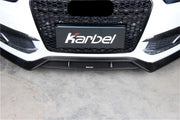 Buy Now KARBEL CARBON DRY CARBON FRONT LIP for AUDI A5 S LINE S5 8.5T 2012 - 2016 and upgrade car parts from SIR Tuning at the Best Price. Headlights, Tail lights, Bodykits, Navigations, Front Lip and more - Fast & Free Shipping within Europe, US & Worldwide.