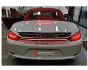 Buy Now LED STRIP TAIL LIGHT for PORSCHE 718 982 BOXSTER CAYMAN 2016+ and upgrade car parts from SIR Tuning at the Best Price. Headlights, Tail lights, Bodykits, Navigations, Carbon body kit and more - Fast & Free Shipping within Europe, US & Worldwide.