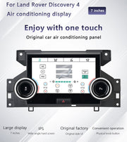 Buy Now 7 INCH AIR CONDITIONING CONTROL SYSTEM TOUCH SCREEN for LAND ROVER DISCOVERY 4 2010 - 2016 and upgrade car parts from SIR Tuning at the Best Price. Headlights, Tail lights, Bodykits, Navigations, body kit and more - Fast & Free Shipping within Europe, US & Worldwide.