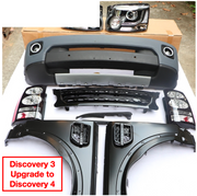 Buy Now CONVERSION BODY KIT for LAND ROVER DISCOVERY 3 2004 - 2008 UPGRADE to DISCOVERY 4 2009 - 2015 FACELIFT and upgrade car parts from SIR Tuning at the Best Price. Headlights, Tail lights, Bodykits, Navigations, body kit and more - Fast & Free Shipping within Europe, US & Worldwide.