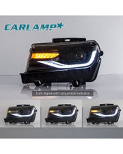 Buy Now LED HEADLIGHTS for CHEVROLET CAMARO 2014 - 2015 and upgrade car parts from SIR Tuning at the Best Price. Headlights, Tail lights, Bodykits, Navigations, Automotive Headlight Assemblies and more - Fast & Free Shipping within Europe, US & Worldwide.