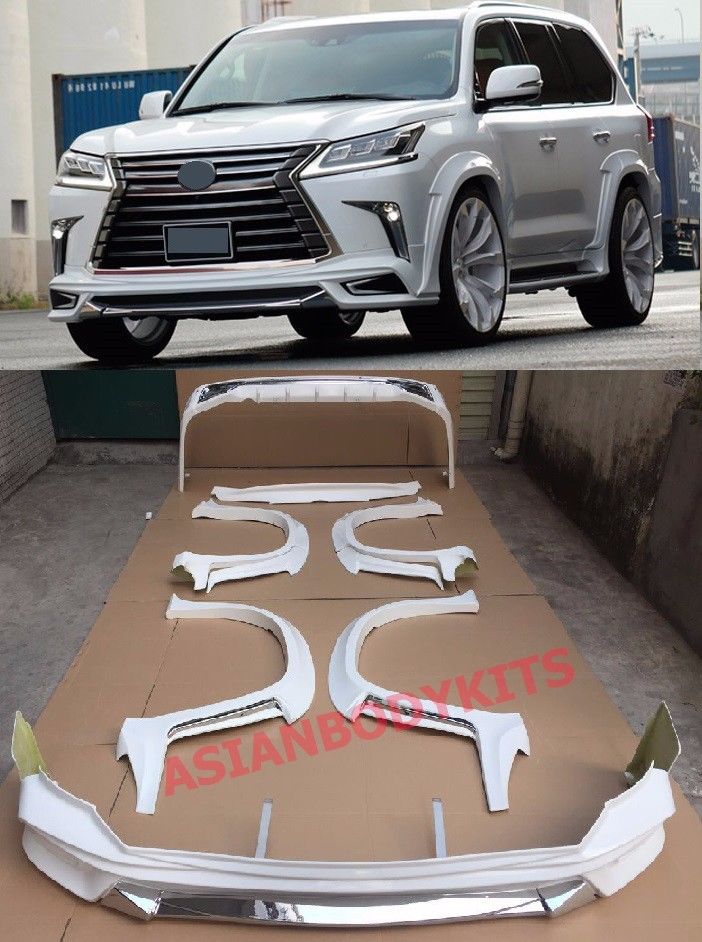 Buy Now WIDE BODY KIT for LEXUS LX570 2016 - 2020 and upgrade car parts from SIR Tuning at the Best Price. Headlights, Tail lights, Bodykits, Navigations, body kit and more - Fast & Free Shipping within Europe, US & Worldwide.