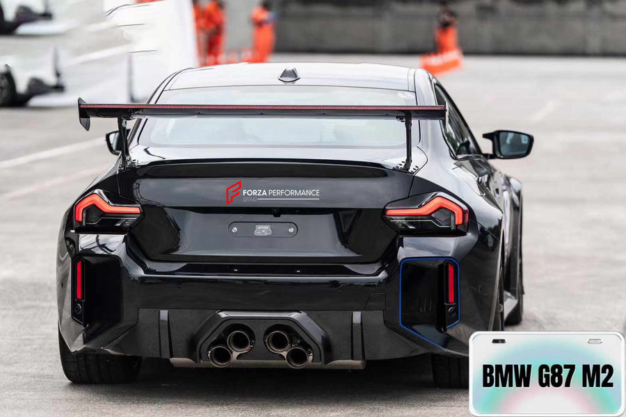 Buy Now CARBON REAR DIFFUSER for BMW M2 G87 2023+ and upgrade car parts from SIR Tuning at the Best Price. Headlights, Tail lights, Bodykits, Navigations, body kit and more - Fast & Free Shipping within Europe, US & Worldwide.
