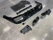 Buy Now CONVERSION REAR DIFFUSER with EXHAUST TIPS for MERCEDES BENZ C CLASS C180 C200 C300 W206 2021+ upgrade to C63 AMG and upgrade car parts from SIR Tuning at the Best Price. Headlights, Tail lights, Bodykits, Navigations, body kit and more - Fast & Free Shipping within Europe, US & Worldwide.
