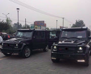 Buy Now CARBON FRONT ROOF SPOILER 6x6 4x4 for Mercedes Benz W463 G class G63 light bar and upgrade car parts from SIR Tuning at the Best Price. Headlights, Tail lights, Bodykits, Navigations, body kit and more - Fast & Free Shipping within Europe, US & Worldwide.